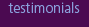 Testimonials